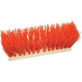 The Brush Man 16” Street Broom, Orange Poly Fill, 6PK ST16